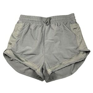 Unbranded Women 2XL Blue Green Running Shorts Mesh Double Layer Athletic Workout